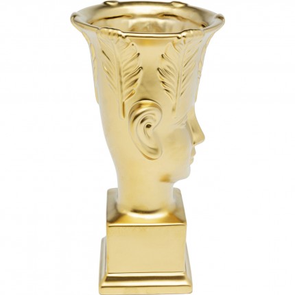 Vaas Rosto goud 31cm Kare Design