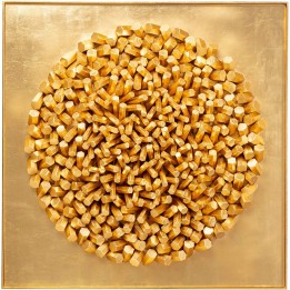 XL gouden 3D wanddecoratie - Mikado - Kare Design