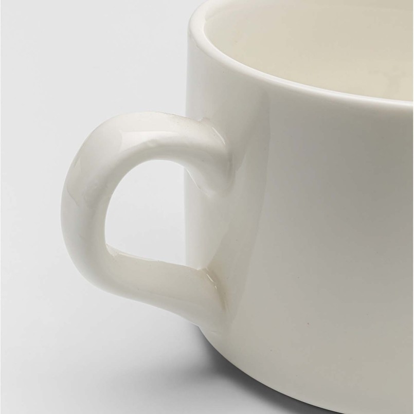 Zwart-witte koffiekopjes voor mannen - Favola - Kare Design
