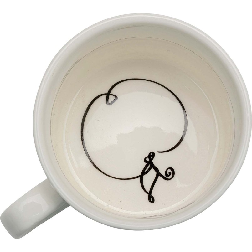 Black and white coffee cups for men - Favola - Kare Design