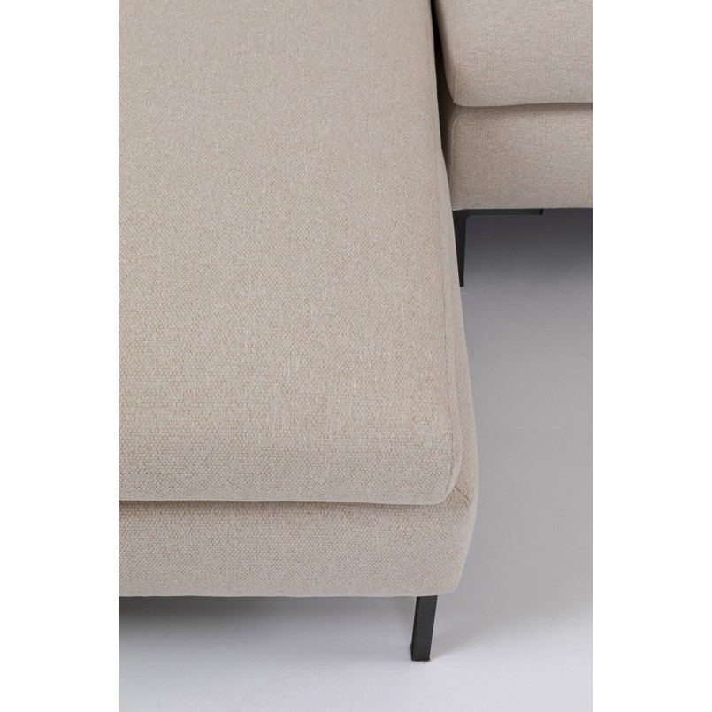 Beige eigentijdse hoekbank - Gianni - Kare Design