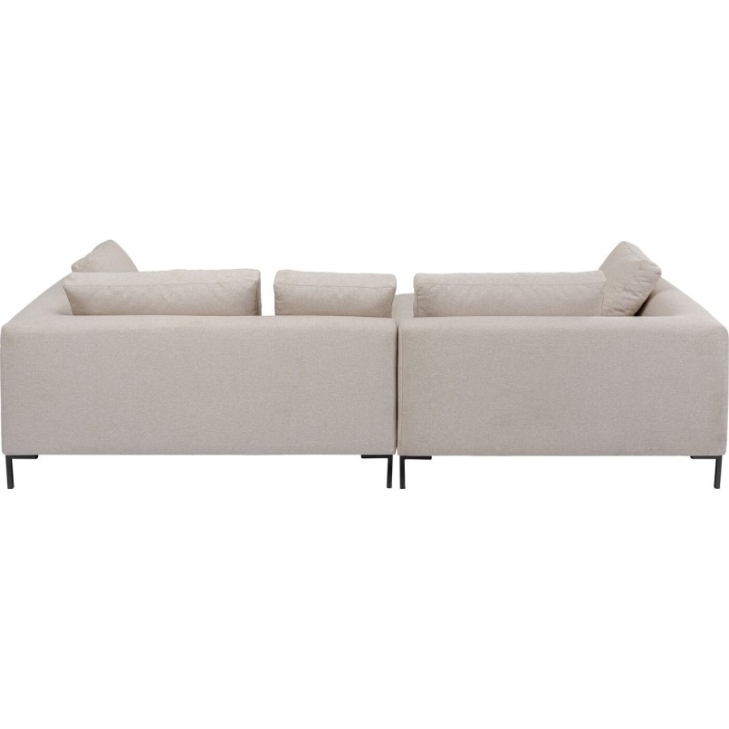 Beige eigentijdse hoekbank - Gianni - Kare Design