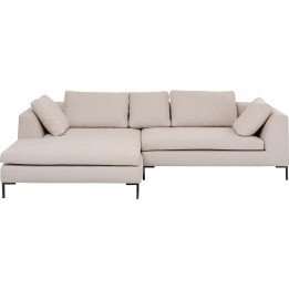 Beige contemporary corner sofa - Gianna - Kare Design