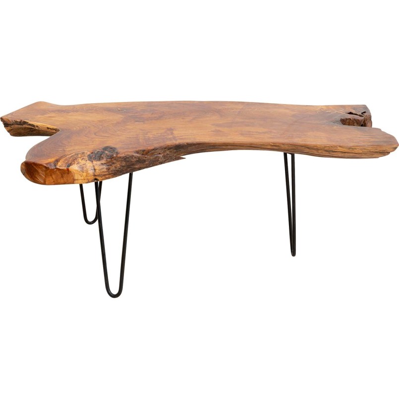 Design coffee table in untreated wood - Aspen - Kare Design