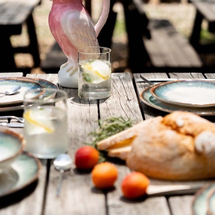 Plate Organic Ø26cm white (6/Set) Kare Design