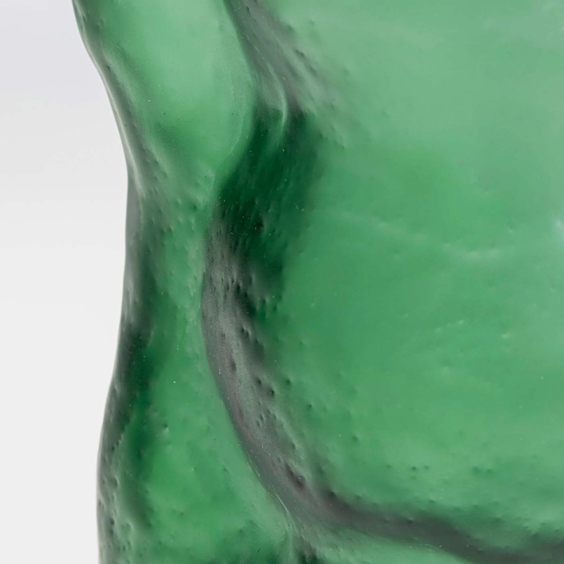 Green glass vase - Enrique - Kare Design