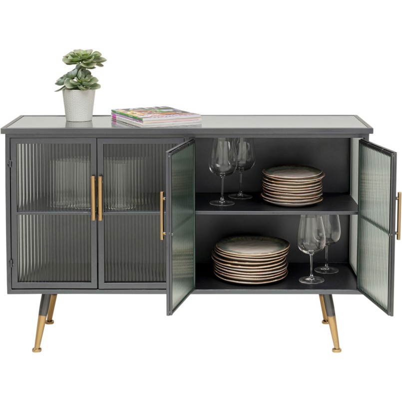 Industrial steel sideboard - La Gomera - Kare Design