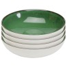 Porcelain green bowls set of 6 - Colorino - Kare Design