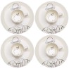 Zwart-witte koffiekopjes voor mannen - Favola - Kare Design