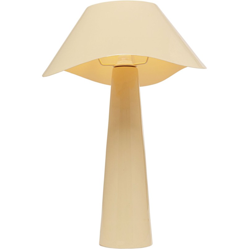 Lampe à poser Cloudy rond écru 49cm