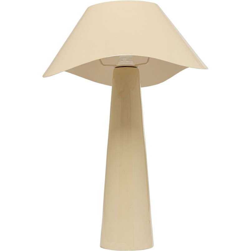 Lampe à poser Cloudy rond écru 49cm