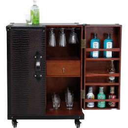 Vintage wooden bar - Globetrotter - Kare Design