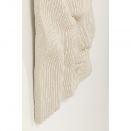 Wanddecoratie Soft Face 3D 60x60cm Kare Design