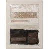 Tableau encadré Lontano marron 90x120cm