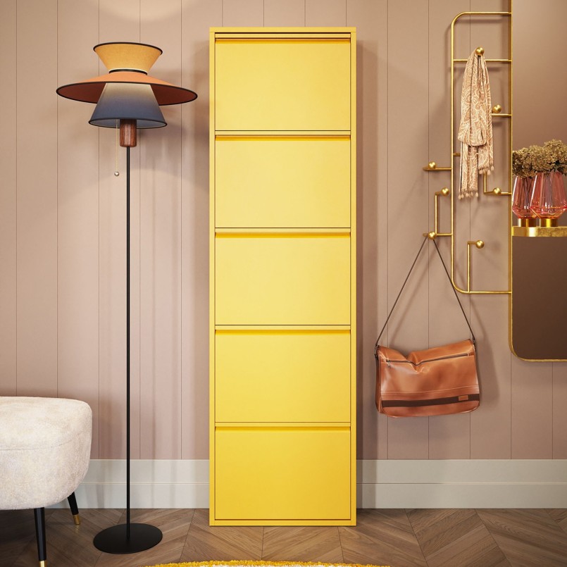 Geel schoenenrek - Caruso - Kare Design