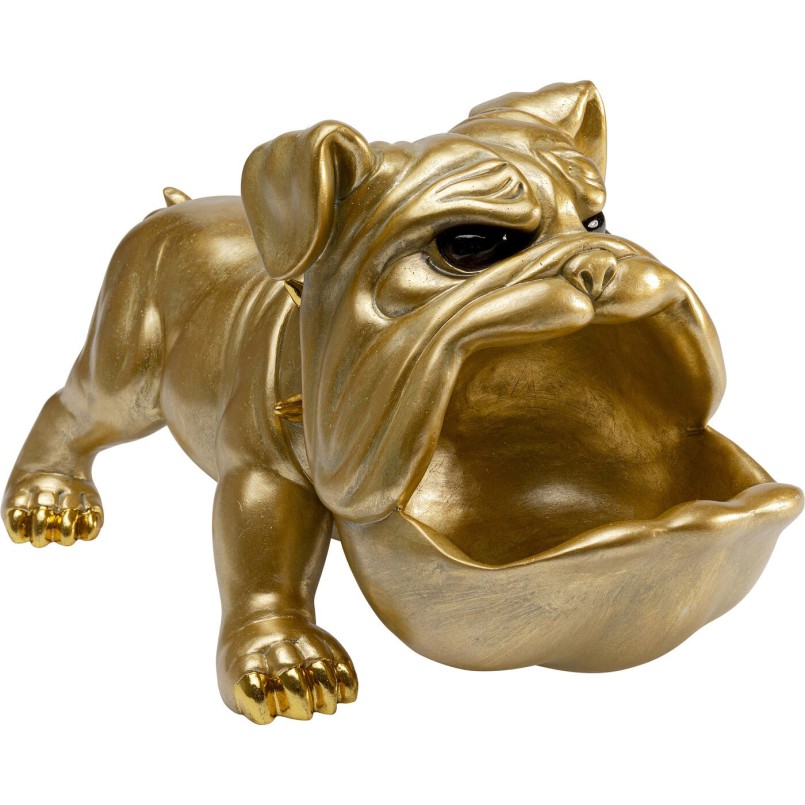 Figurine décorative Hungry Dog doré 37cm