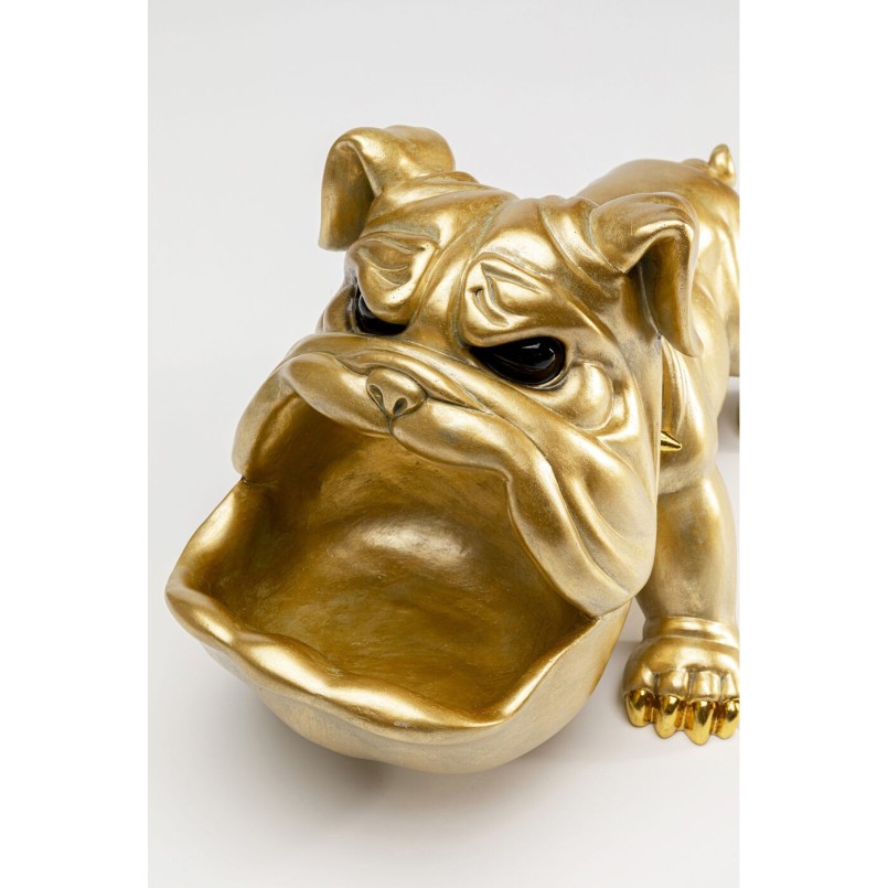 Figurine décorative Hungry Dog doré 37cm