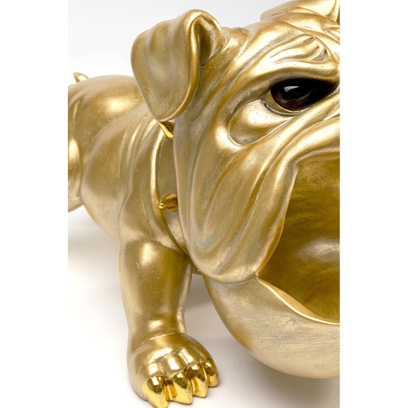 Figurine décorative Hungry Dog doré 37cm