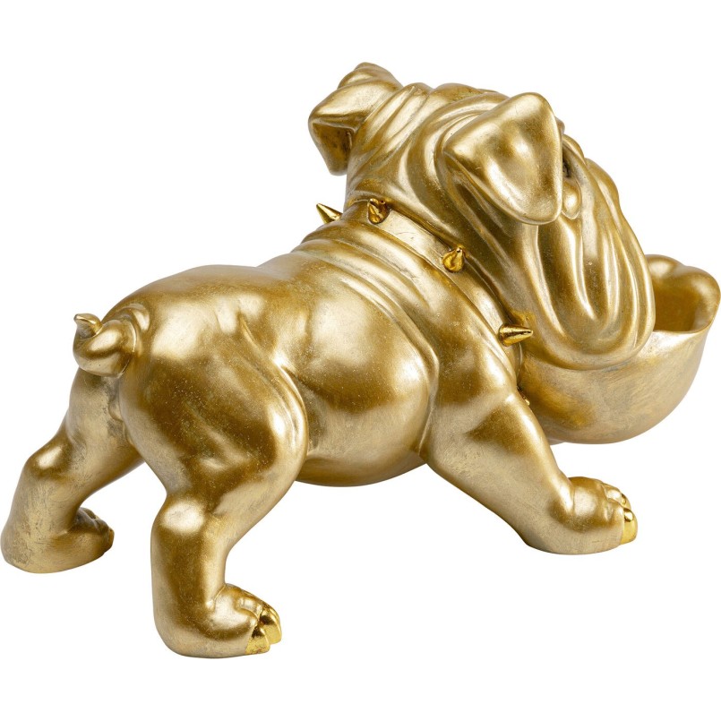Figurine décorative Hungry Dog doré 37cm