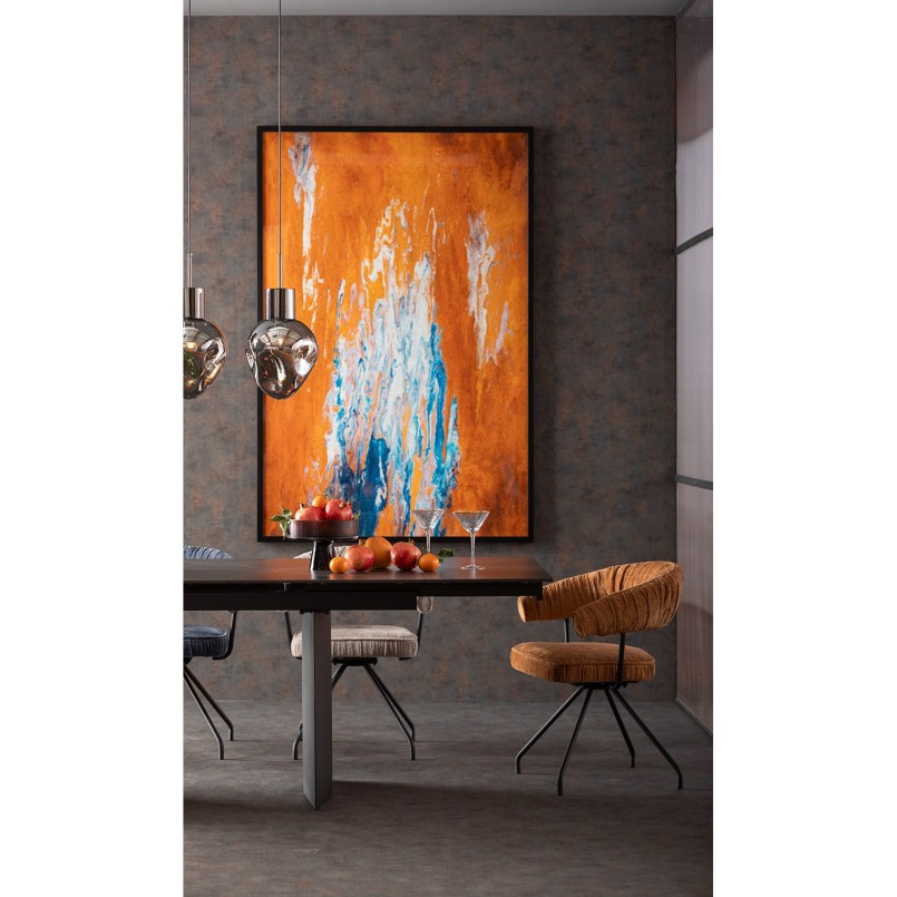 Abstract orange framed picture - Artistas - Kare Design