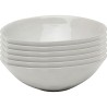 White bowls with blue heart - Cuori - Kare Design