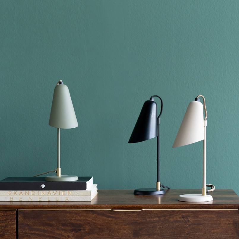 Retro black steel lamp - Mira - Kare Design