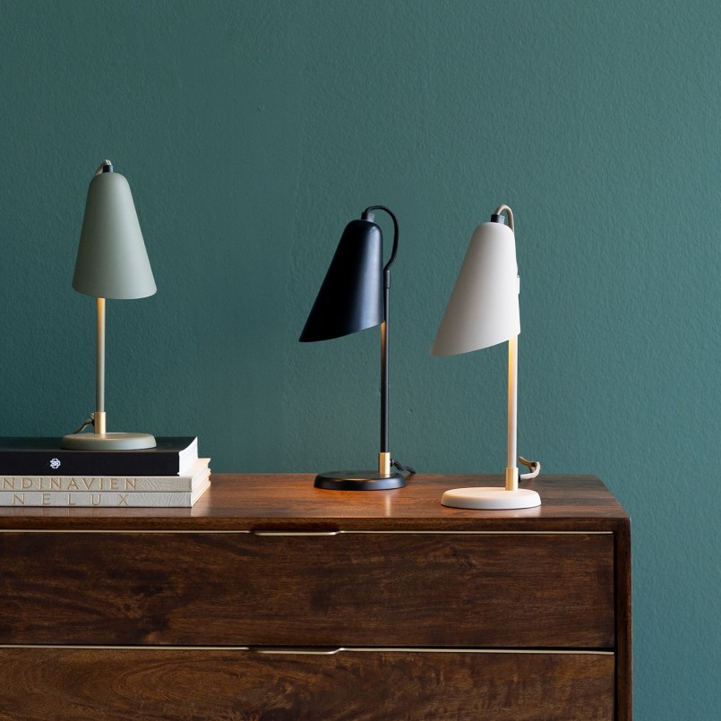 Wijze groene retro stalen lamp - Mira - Kare Design