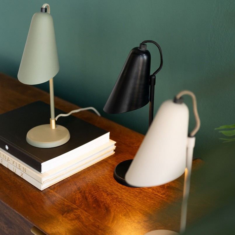 Wijze groene retro stalen lamp - Mira - Kare Design