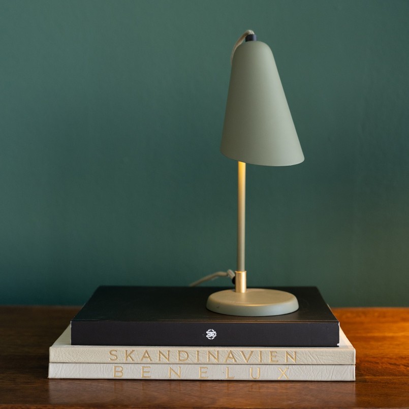 Wijze groene retro stalen lamp - Mira - Kare Design