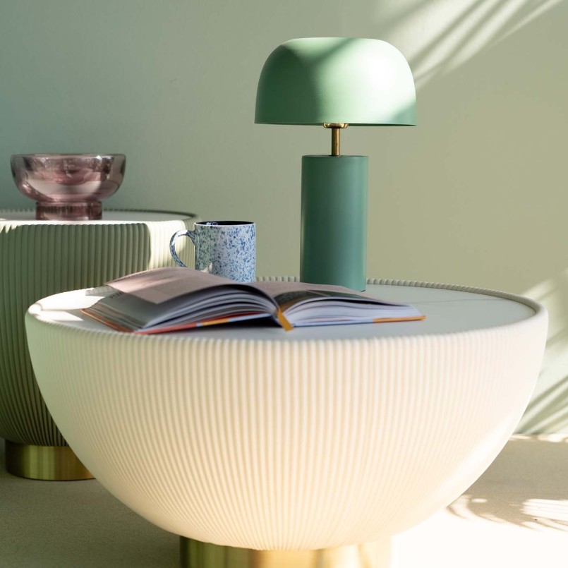 Retro groene tafellamp - Loungy - Kare Design