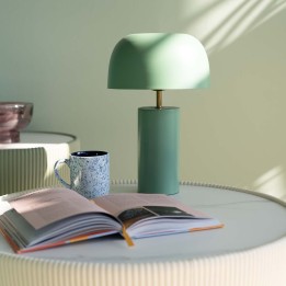 Retro groene tafellamp - Loungy - Kare Design