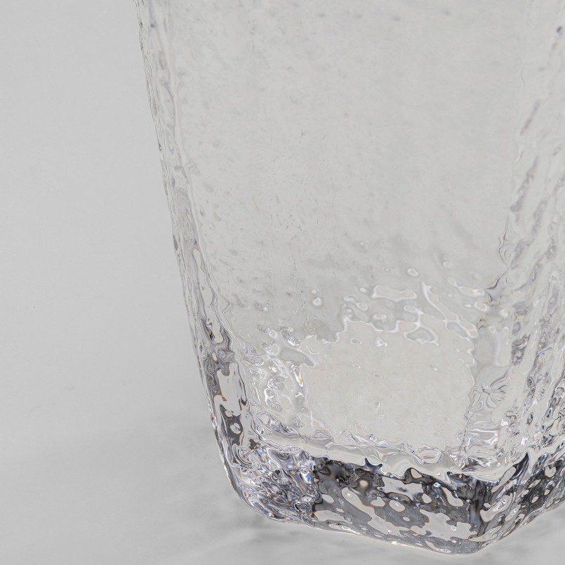 Heldere glazen waterglazen - Cascata - Kare Design