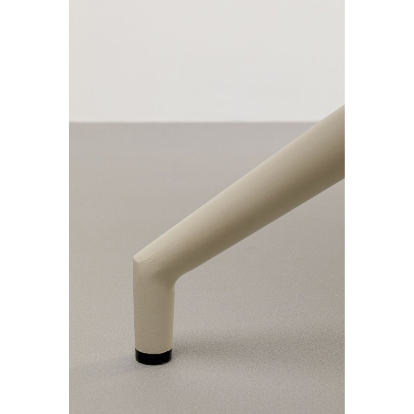 Chaise pivotante à acc. Hilla blanc