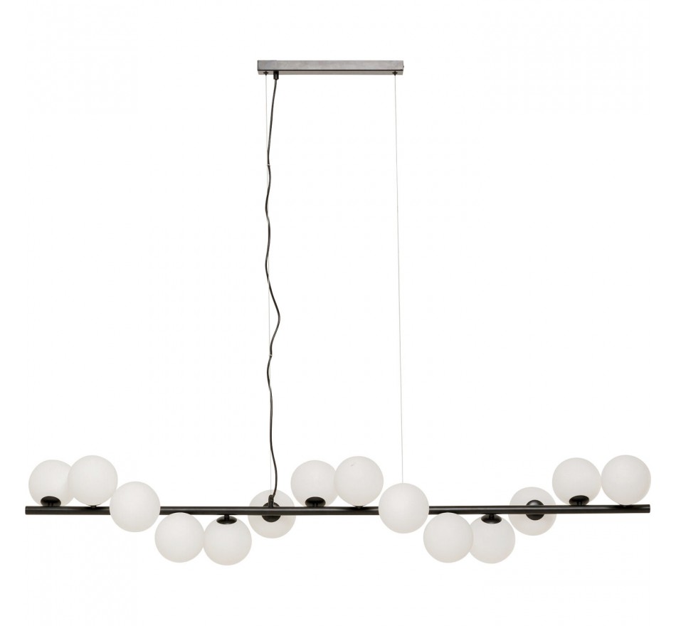 Hanglamp Scala Balls 150cm zwart en wit Kare Design Hanglamp Scala Balls 150cm zwart en wit Kare Design