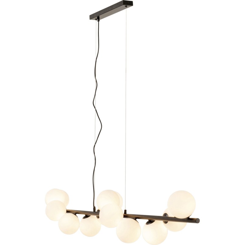Suspension Scala Balls Milky noir 150cm