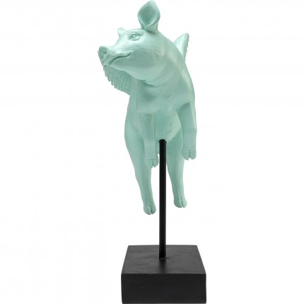 Woonaccessoires vliegend varken groen Kare Design