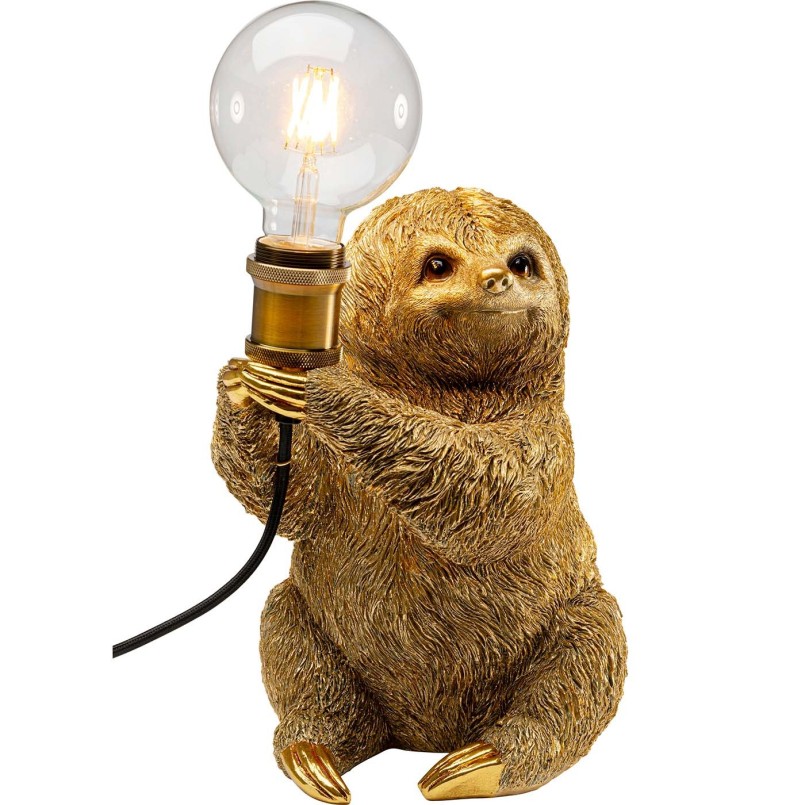 Golden sloth lamp - Kare Design