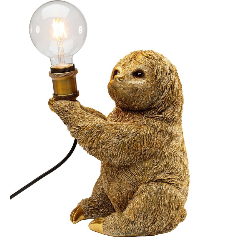 Golden sloth lamp - Kare Design