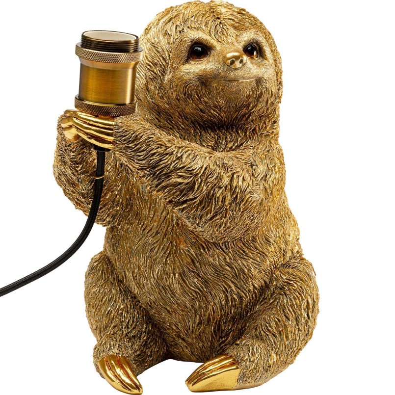 Golden sloth lamp - Kare Design