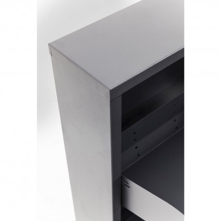 Schoenenkast Caruso 5 laden antraciet Kare Design