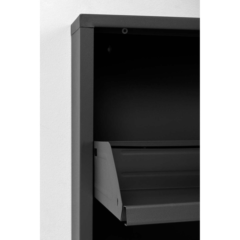 Shoe Container Caruso black 4 drawers Kare Design