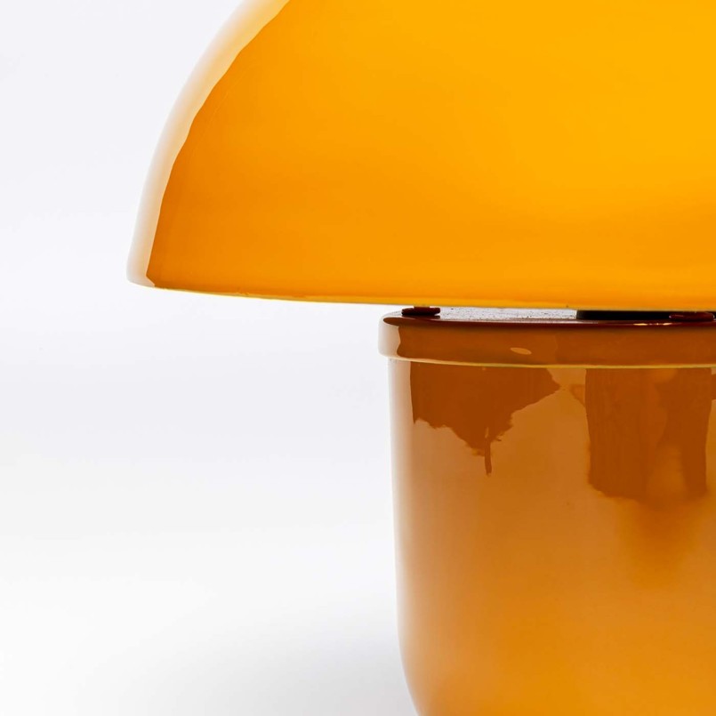 Yellow retro lamp - Mushroom - Kare Design