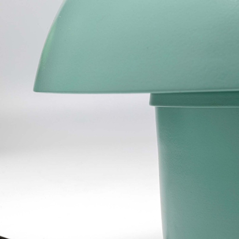Retro blauwe stalen paddestoel lamp - Paddestoel - Kare Design