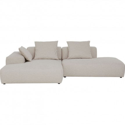 Hoekbank Laguna creme links Kare Design