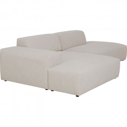 Hoekbank Laguna creme links Kare Design