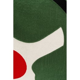Coussin Art Line vert 50x50cm