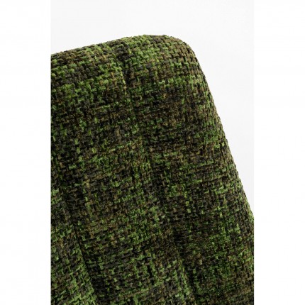 Armchair Ally green and blue Kare Design
