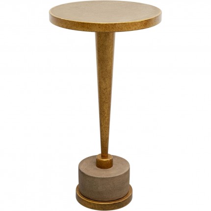 Bijzettafel Coney Ø30cm messing Kare Design
