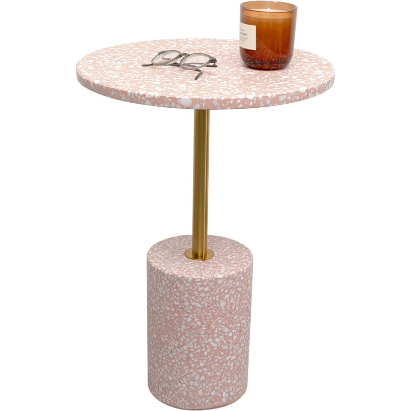 Table d appoint Amore fuchsia Ø40cm