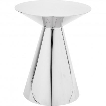 Bijzettafel Mambo Ø45cm chroom Kare Design Bijzettafel Mambo Ø45cm chroom Kare Design